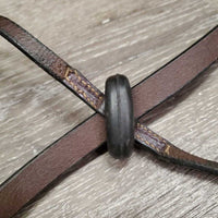 Narrow Flat Standing Martingale, Rubber Stopper *like new
