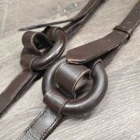 Pr Donut Leather Side Reins *vgc/xc, clean, mnr edge scrapes
