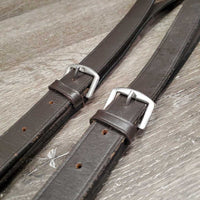 Pr Donut Leather Side Reins *vgc/xc, clean, mnr edge scrapes
