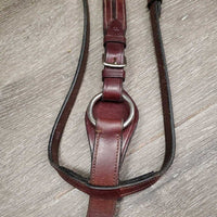 German Martingale Attachment, Neck Strap, Cotton Web Reins *vgc, clean, mnr dirt & residue/film, older

