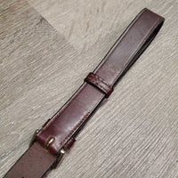 German Martingale Attachment, Neck Strap, Cotton Web Reins *vgc, clean, mnr dirt & residue/film, older
