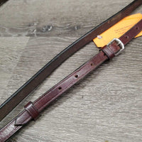 German Martingale Attachment, Neck Strap, Cotton Web Reins *vgc, clean, mnr dirt & residue/film, older
