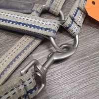 Padded Nylon Halter, adj, snap *gc, rubs, stains, dirty, rust
