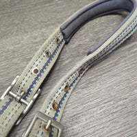 Padded Nylon Halter, adj, snap *gc, rubs, stains, dirty, rust
