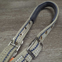 Padded Nylon Halter, adj, snap *gc, rubs, stains, dirty, rust
