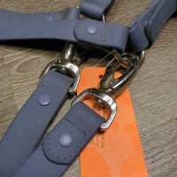 PVC Waterproof Halter, adj, x2 snaps *vgc, mnr dirt, stains & scuffs
