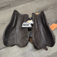Open Front Leather Lined Boots, tabs *vgc/xc, clean, v.mnr film & scratches
