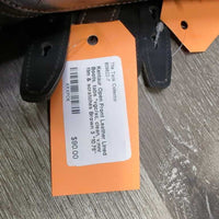 Open Front Leather Lined Boots, tabs *vgc/xc, clean, v.mnr film & scratches
