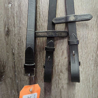 Monocrown Dressage Bridle, Buckles, Bling, Plain Reins *vgc, NO Flash, dirty, mnr missing bling
