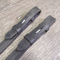 Rsd Rubber Lined Reins *fair, dirt, film, faded, rubber: crumbling, v.rubbed, peeling edge
