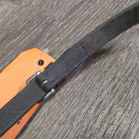 Rsd Rubber Lined Reins *fair, dirt, film, faded, rubber: crumbling, v.rubbed, peeling edge
