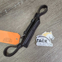 Padded Crank Noseband Chin Strap *vgc, clean, mnr edge scrapes, xholes, trimmed end
