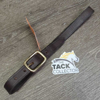Thick Leather Tug?Breastcollar Strap, 1 Only *vgc, clean, mnr rubs, creases & dents
