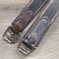 Padded Anitomical Girth, 2x els, 3x D Rings *vgc/gc, clean, mnr hairy seams, rubs, creases/cracks

