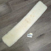 Sheepskin Short Girth Cover *xc/like new, clean, mnr stains

