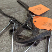 Ball End Spurs, Schockemohle? Soft Double Leather Spur Straps *vgc, clean, rubs, scrapes, dents
