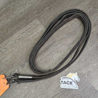 Soft Wide Stirrup Leathers *gc/fair, older, tape, dirty, rubs, film, xholes, scratches, loose stitching
