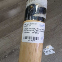 Chain Twitch, Wood Handle *xc/like new, mnr stains & tape residue
