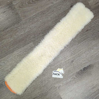 Wool Fleece Short Girth Cover *xc, clean, mnr inner stains & clumpy
