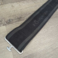 Stretchy Hvy Elastic Blanket Surcingle, adj, tags *vgc, clean, mnr hairy, rubs & pills
