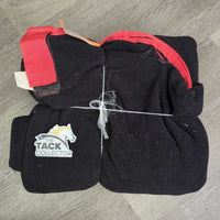 Full Neck Fleece Cooler, 2 legs, tail *vgc, clean, mnr hair, pills, rubs, clumpy
