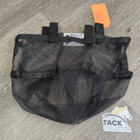 Fine Mesh Full Muzzle - Nose Net, Snaps & Velcro *xc/like new, clean, marker
