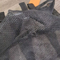 Fine Mesh Full Muzzle - Nose Net, Snaps & Velcro *xc/like new, clean, marker
