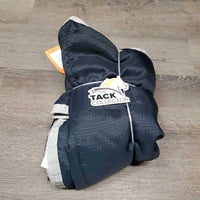 150g Quilt Stable Neck ONLY, velcro loops *gc, clean, lining tears, mnr threads, pills, snags, rubs
