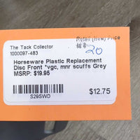 Plastic Replacement Disc Front *vgc, mnr scuffs
