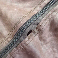 Thin Tall Boot Bag, zipper *vgc, clean, unstitched seam
