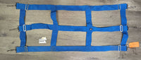 Open Nylon Web Stall Guard, snaps *xc, mnr stains & rubs
