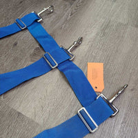 Open Nylon Web Stall Guard, snaps *xc, mnr stains & rubs
