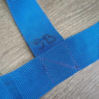 Open Nylon Web Stall Guard, snaps *xc, mnr stains & rubs
