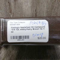 Neatsfoot Oil Compound *3/4 full, sticky/hairy
