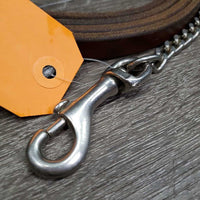 72" Fine Soft 15" wide Show Lead Shank, 24" Fine Nose Chain *vgc, mnr rubs, clean
