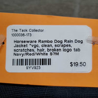 Dog Rain Dog Jacket *vgc, clean, scrapes, scratches, hair, broken logo tab
