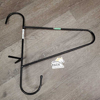 Portable Stall Mount Wire - Metal Saddle Rack *gc, rubs, scratches, mnr tape

