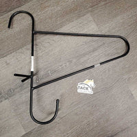 Portable Stall Mount Wire - Metal Saddle Rack *gc, rubs, scratches, mnr tape
