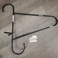 Portable Stall Mount Wire - Metal Saddle Rack *gc, rubs, scratches, rubs, mnr tape, residue, peeled

