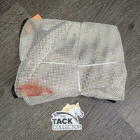 Hvy Fly Sheet Neck ONLY *gc/fair, older, stiff, stains, dingy, mnr dirt
