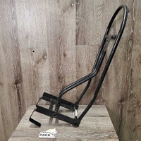 Stall Mount Metal Folding Saddle Rack *vgc, mnr dirt, scratches, scrapes & rubs
