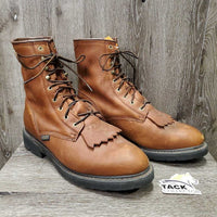 MENS Roper Work Boots, Laces, Steel Toes *xc/like new, mnr scuffs, dirt & scratches
