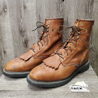 MENS Roper Work Boots, Laces, Steel Toes *xc/like new, mnr scuffs, dirt & scratches
