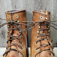 MENS Roper Work Boots, Laces, Steel Toes *xc/like new, mnr scuffs, dirt & scratches
