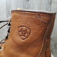 MENS Roper Work Boots, Laces, Steel Toes *xc/like new, mnr scuffs, dirt & scratches
