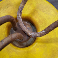 Floating Water Trough Heater *WORKS, gc/fair, stains, rust, thick scale, bent cord cover
