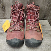 Keen Leather Boots, Laces *vgc, scuffs, clean, rubs, stains
