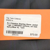 Show Jacket *vgc, 2 MISSING buttons, sm hole
