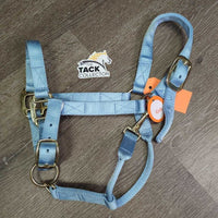 Nylon Halter, adj, snap *vgc, clean, mnr stains, rubs & frays
