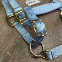 Nylon Halter, adj, snap *vgc, clean, mnr stains, rubs & frays
